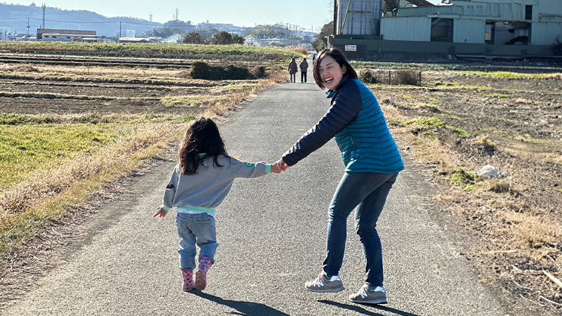 愛-子どもとのふれあい